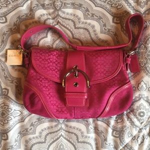 Pink Coach Purse